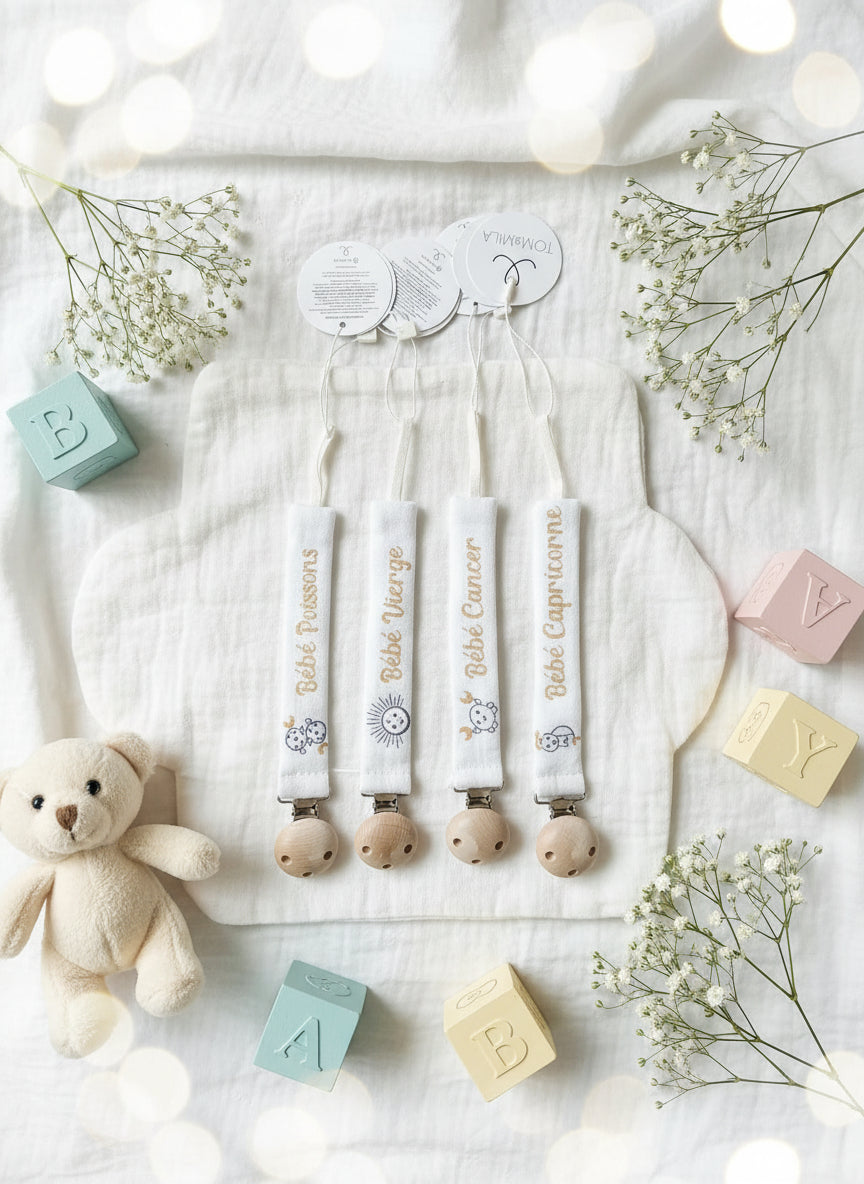 L'attache tétine Astro - le signe qui veille