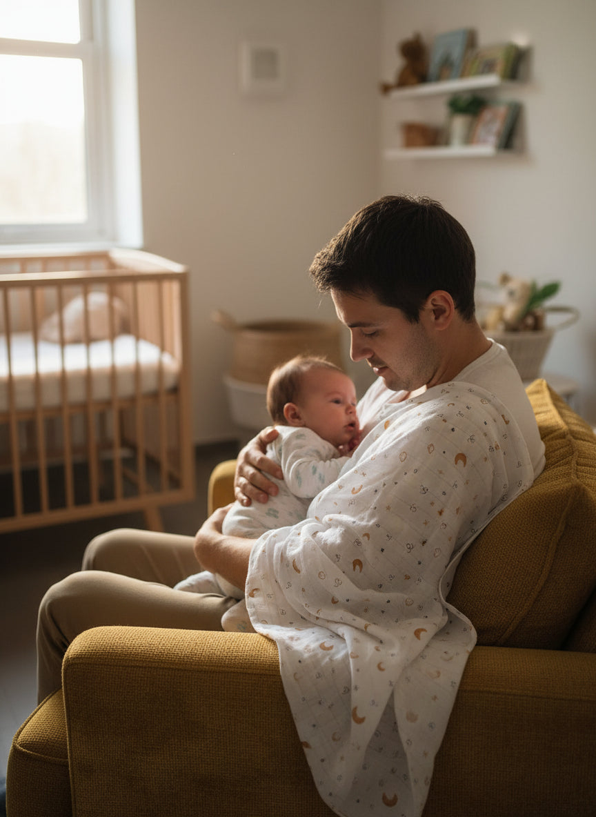 Lot de 3 langes - douceur au quotidien
